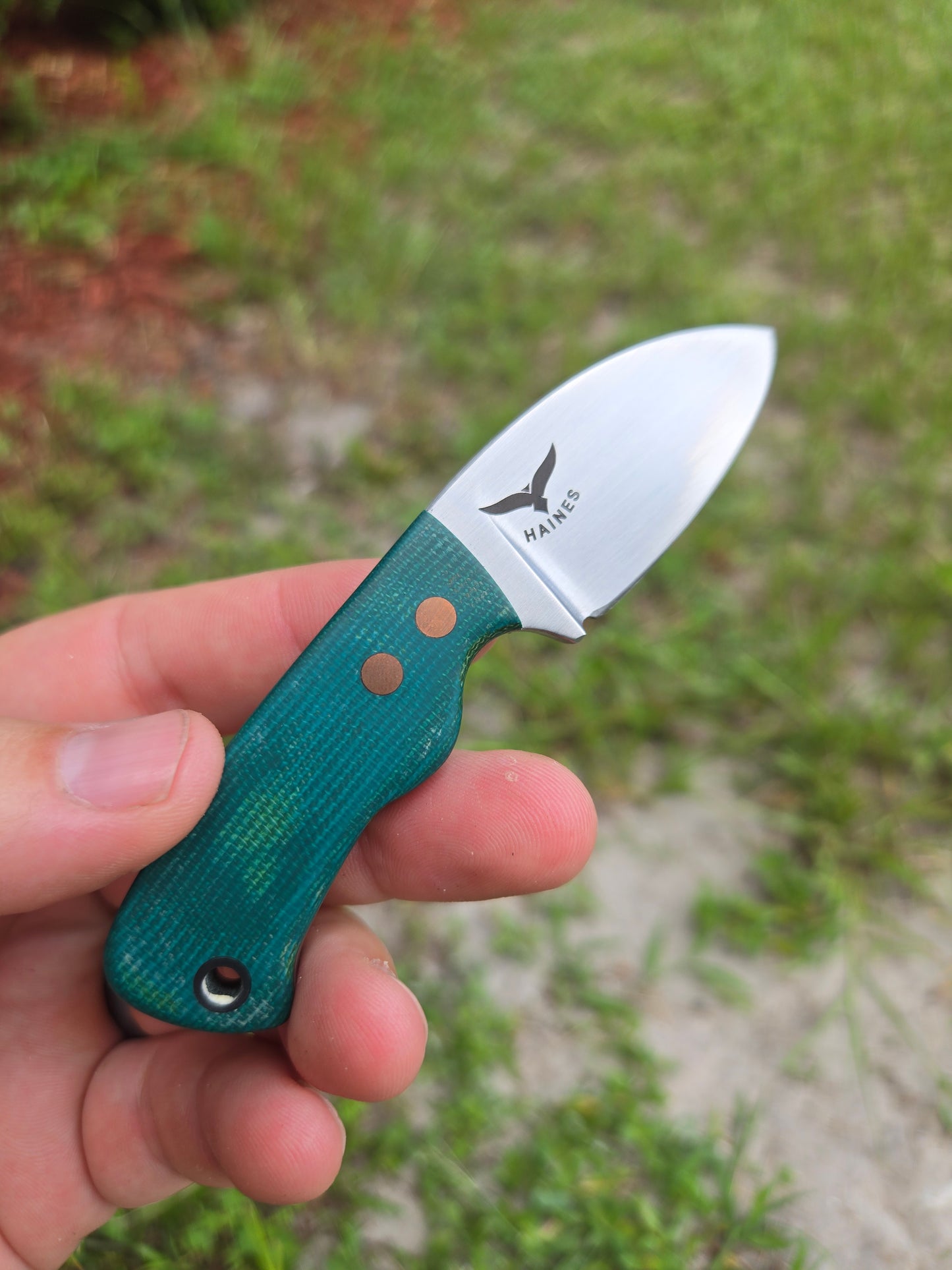Chickadee EDC w/ leather sheath