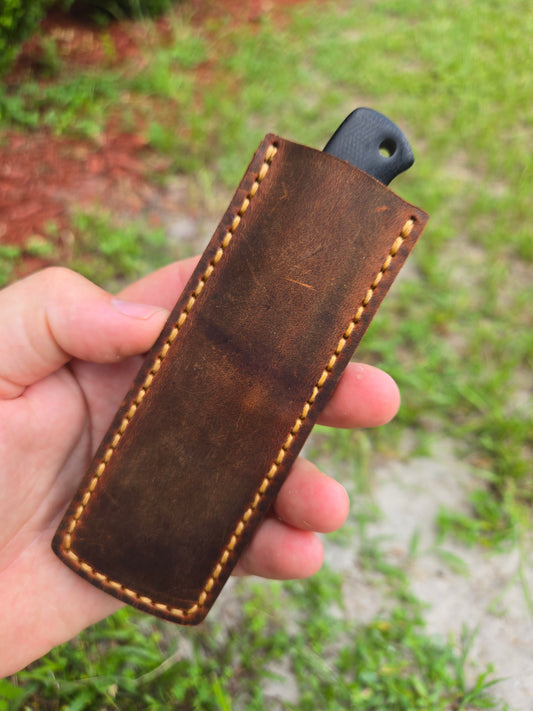 Hummingbird EDC w/ leather sheath