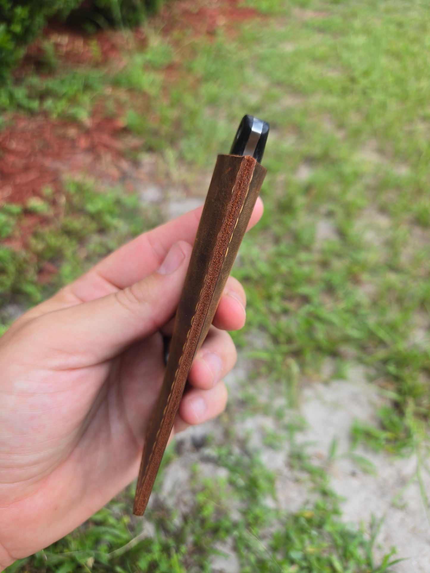 Hummingbird EDC w/ leather sheath