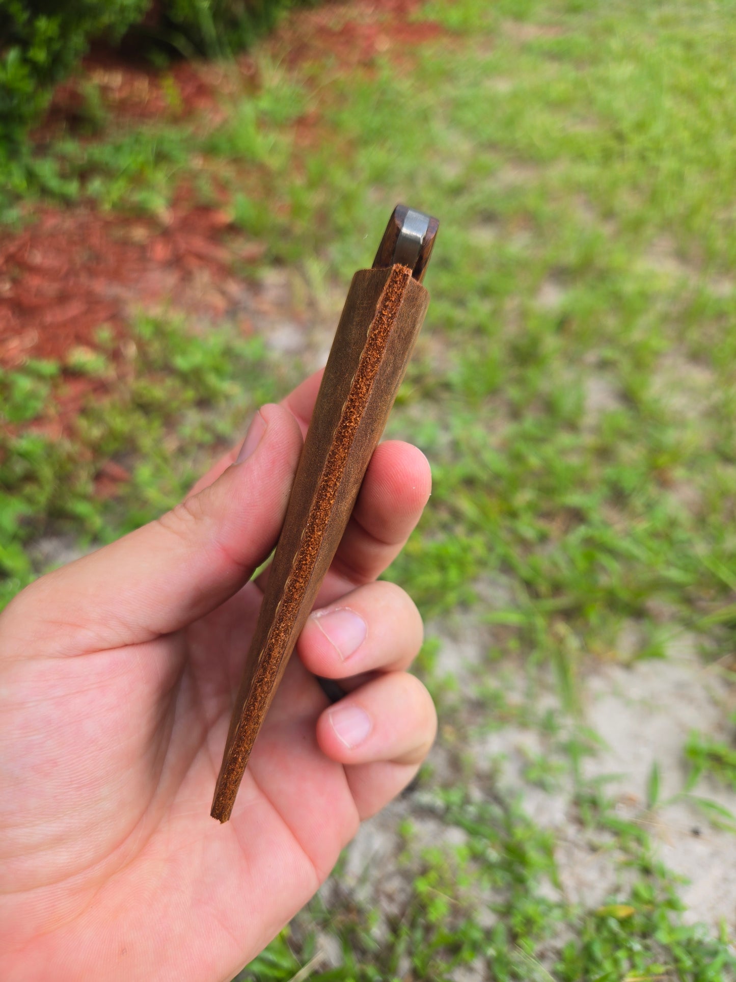 Chickadee EDC w/ leather sheath