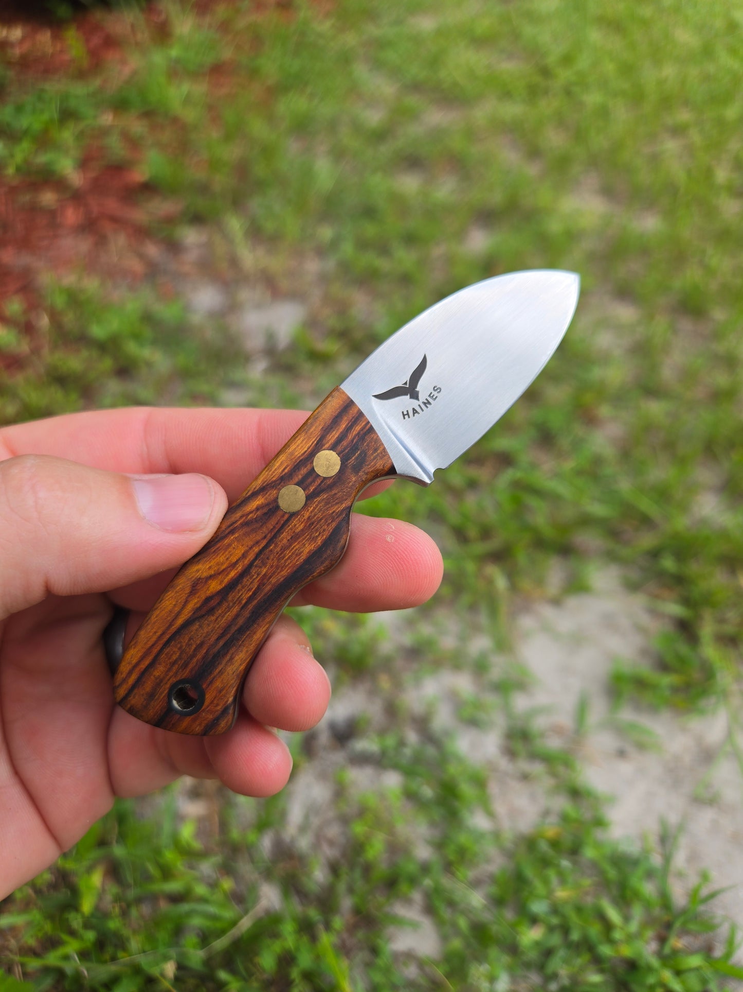 Chickadee EDC w/ leather sheath